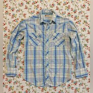 Vintage Pearl snap by Western Craft Christensen, Size S, like new!